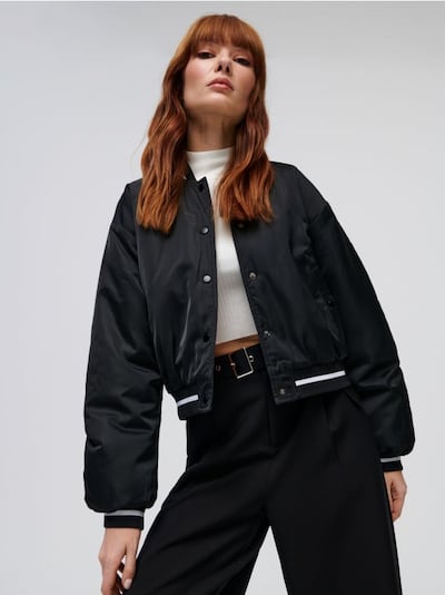 Kurtka bomberka oversize