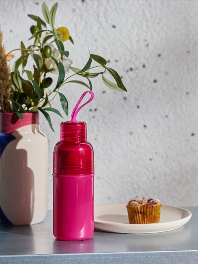 Sinsay - BOTTLE - fuksiová