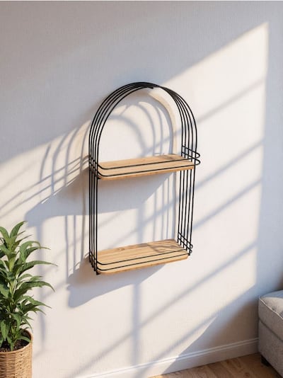 Metalna zidna polica