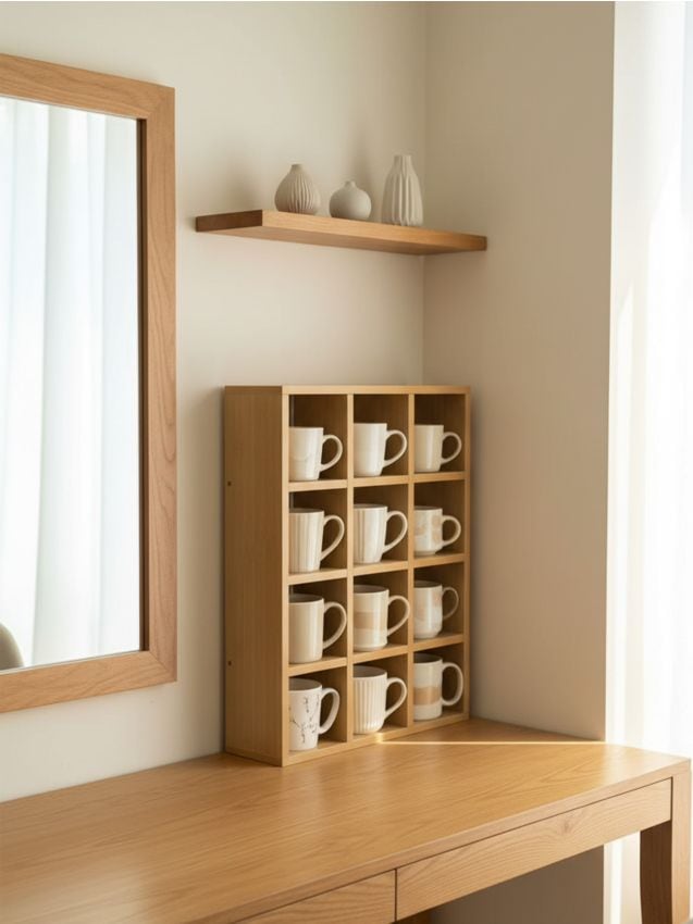 Sinsay - Nástenná polica - béžová