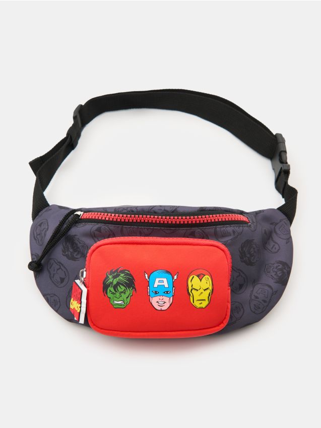 Sinsay - Borsetă Marvel - gri-închis