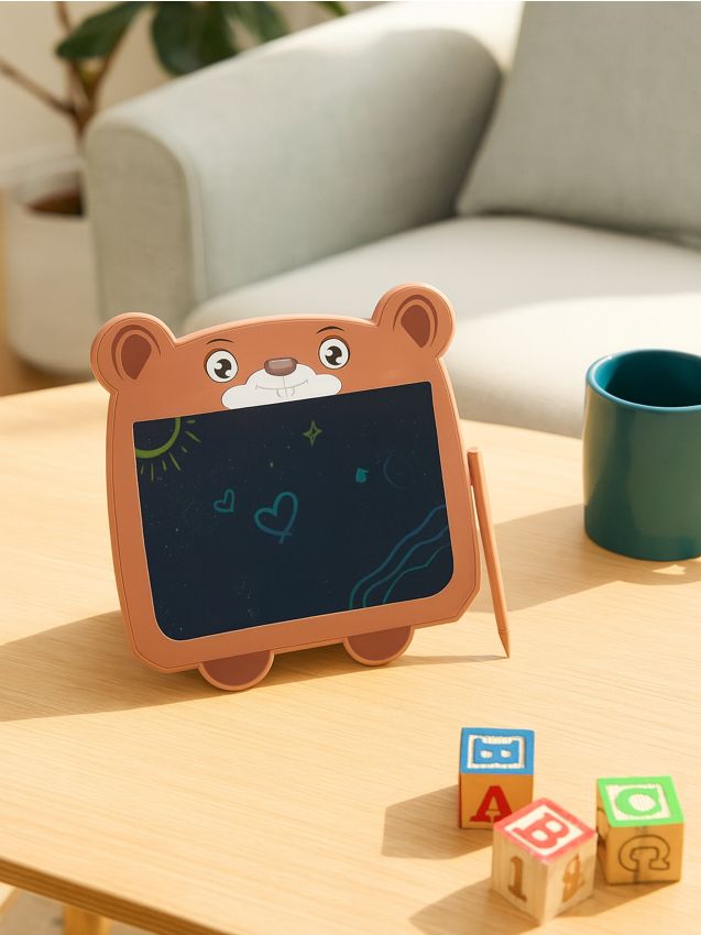 Sinsay - LCD tabuľka s perom - hnedá