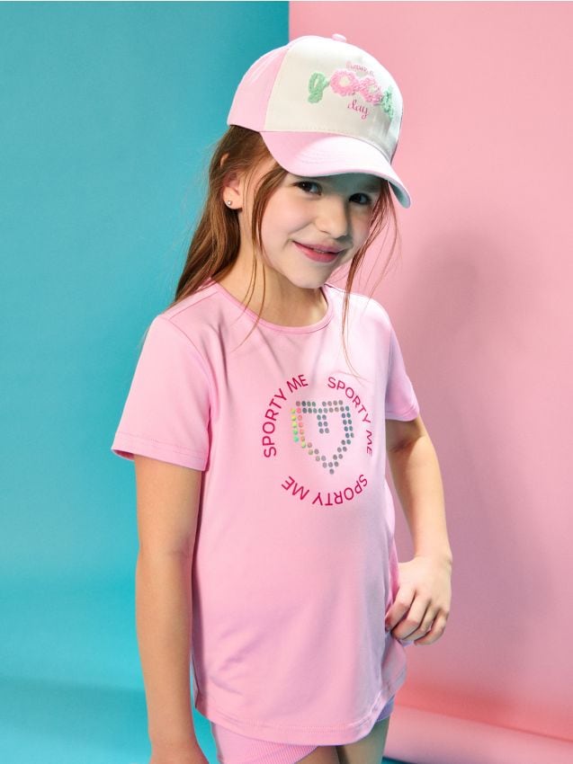 Sinsay - Șapcă - roz