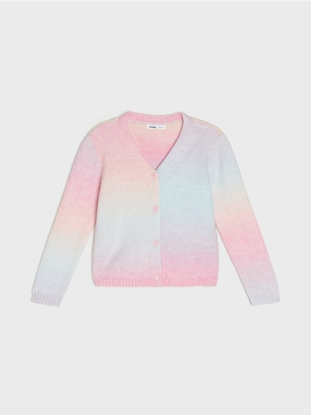 Sinsay - Cardigan cu model - multicolor