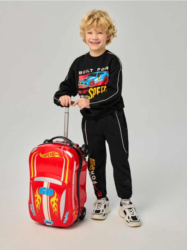 Sinsay - Valiză Hot Wheels - roșu