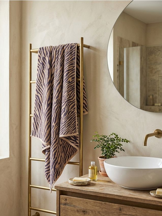 Sinsay - Prosop jacquard - bej