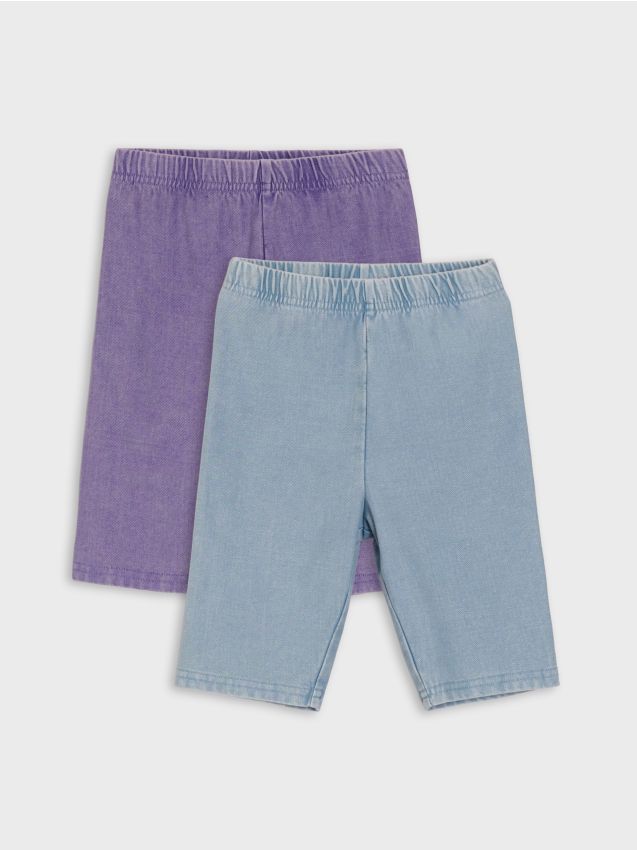 Sinsay - Pantaloni scurți biker 2 pack - multicolor