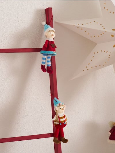 Decorațiuni de Crăciun în formă de elfi 2 pack