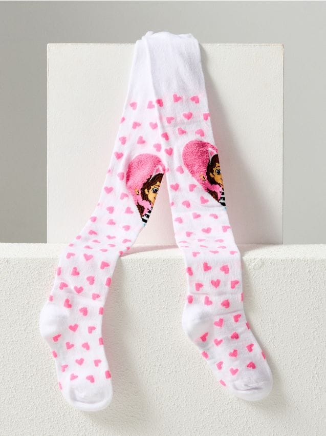 Sinsay - Ciorapi Gabbys Dollhouse - roz-pastel