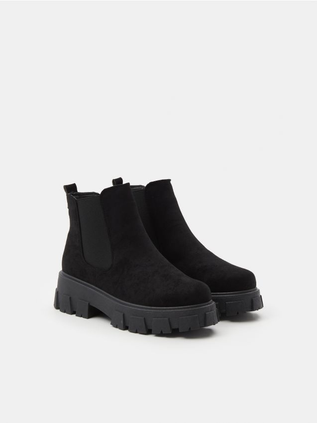 Sinsay - Botine - negru