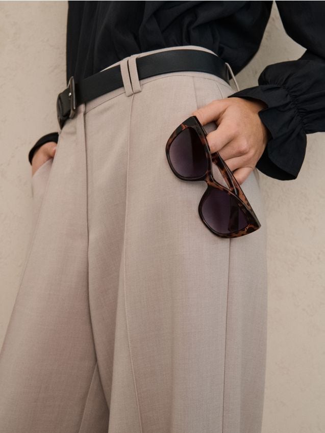Sinsay - Ochelari de soare cu model panteră - multicolor