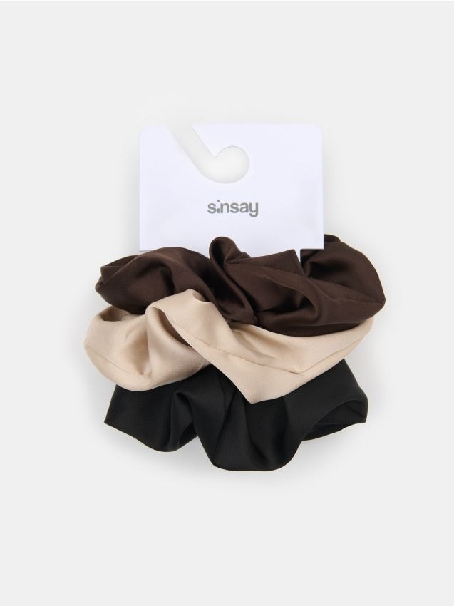 Sinsay - Pachet de 3 benzi de păr srunchie - multicolor