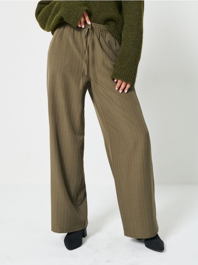 Wide leg hlače - SINSAY