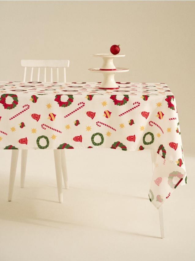 Sinsay - Vianočný obrus - biela