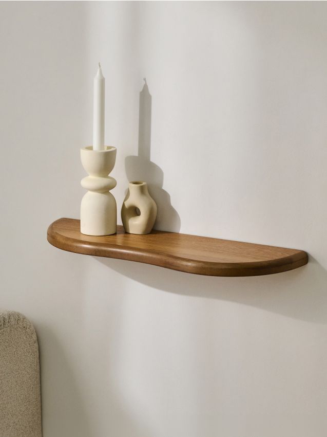 Sinsay - Raft de perete cu formă neregulată - bej