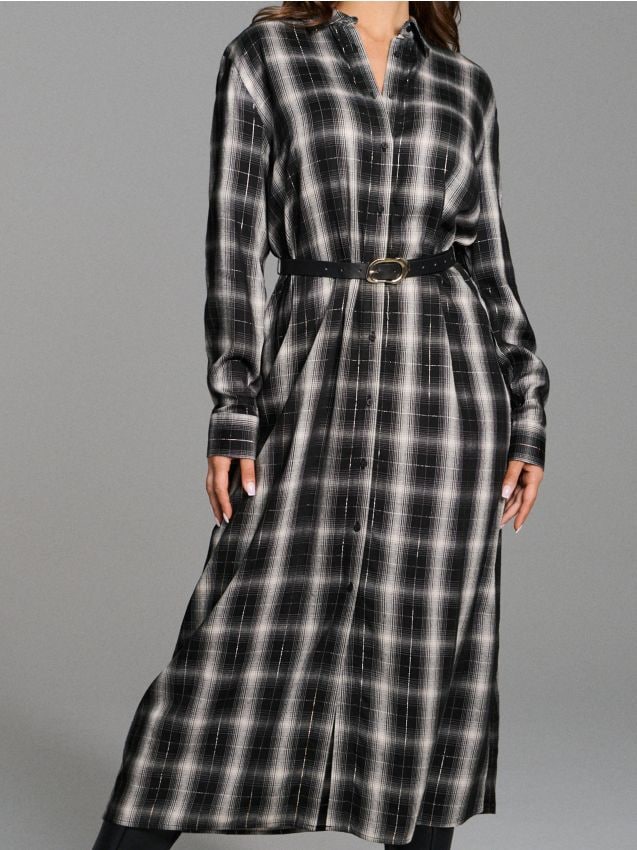 Sinsay - Midišaty s opaskom - viacfarebná