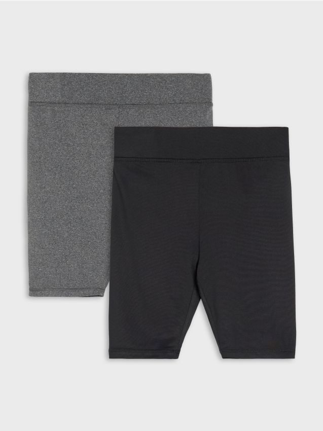 Sinsay - Colanți sport tip ciclist 2 pack Active - multicolor