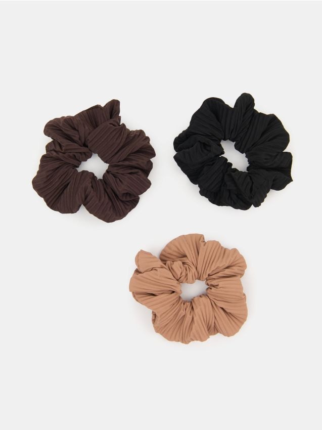 Sinsay - Set de 3 de elastice de păr - multicolor