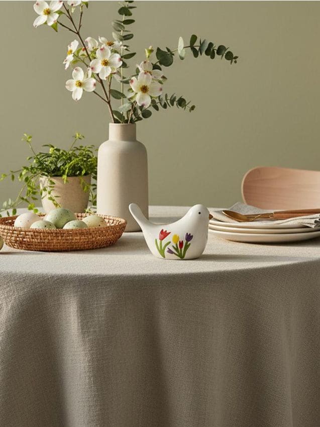 Sinsay - Figurină de pasăre de Paște cu motiv floral - multicolor