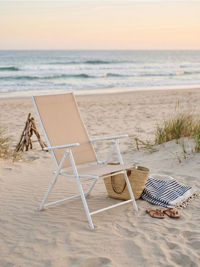 Sinsay - Scaun de grădină pliabil - bej