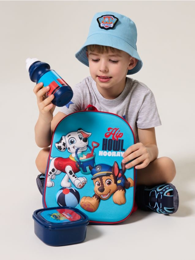 SAFTA Zaino Junior Paw Patrol Friends Con Carrello Adattabile - 32x12x38 Cm, Spalline Imbottite