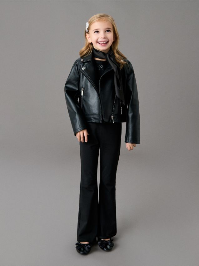 Sinsay - Legginsy flare - wielobarwny