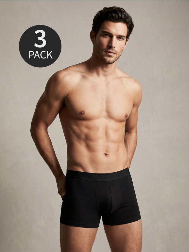 Sinsay - Boxeri din bumbac 3 pack - multicolor