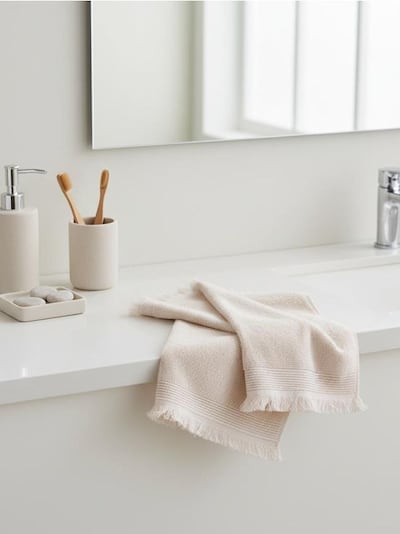 Sada bavlněných ručníků s třásněmi 2 pack