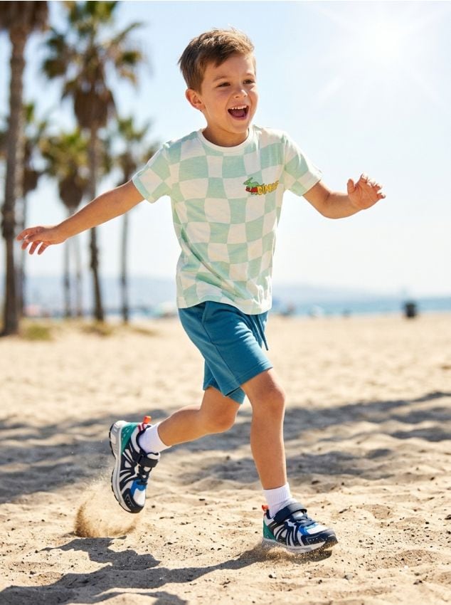 Sinsay - Șorturi din material scuba - mid blue