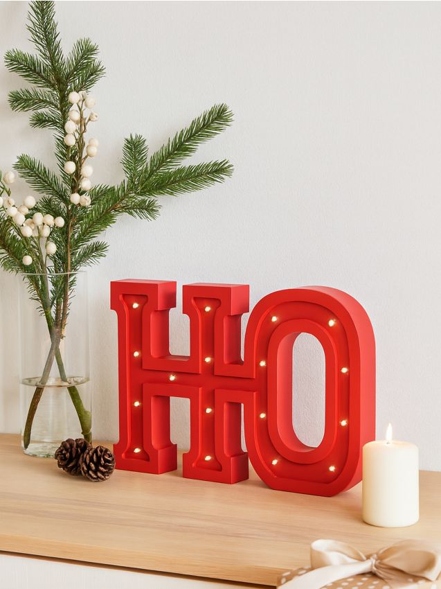 Sinsay - Vianočná LED lampa - červená