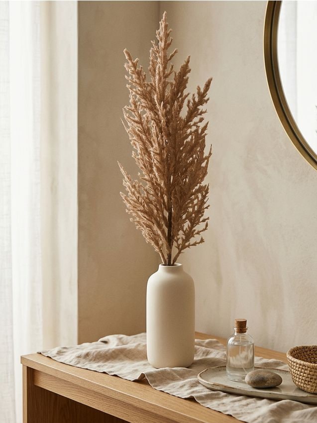 Sinsay - Plantă artificială decorativă - crem