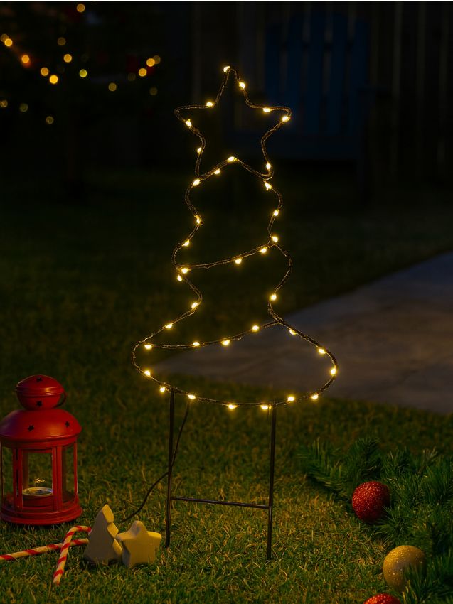 Sinsay - Vianočné LED svetielka - čierna