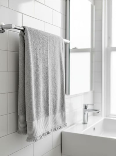 Puuvillane rätik narmastega