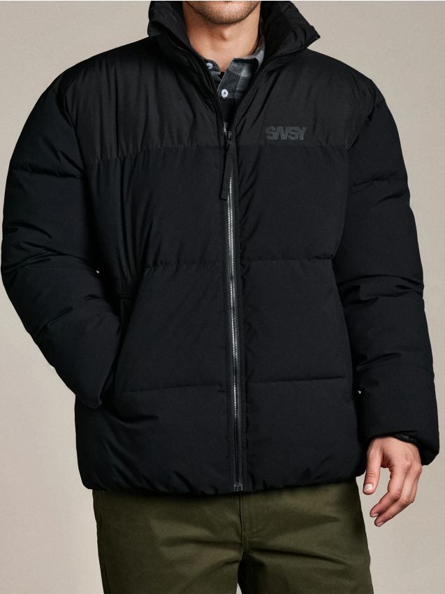 Sinsay - Geacă puffer matlasată - negru