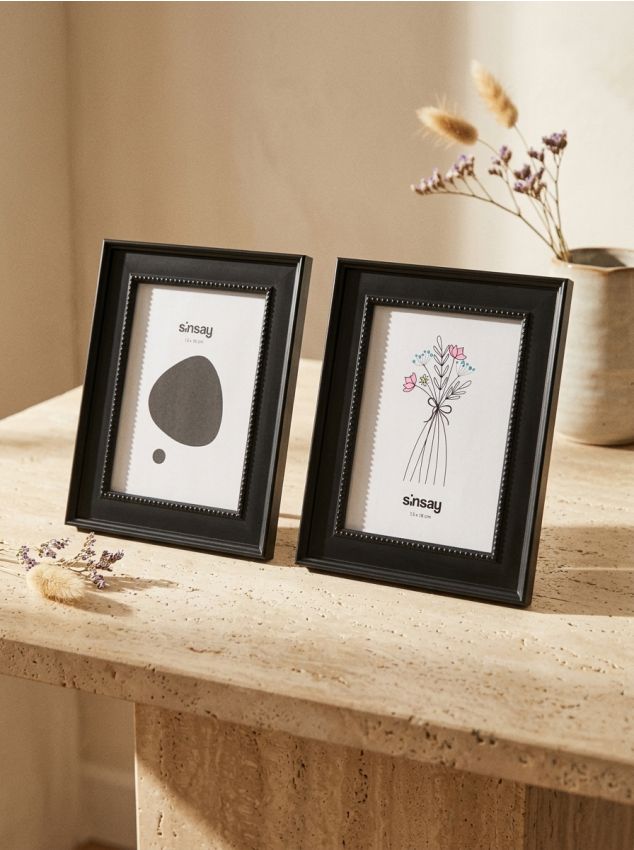 Sinsay - Ramă foto - negru