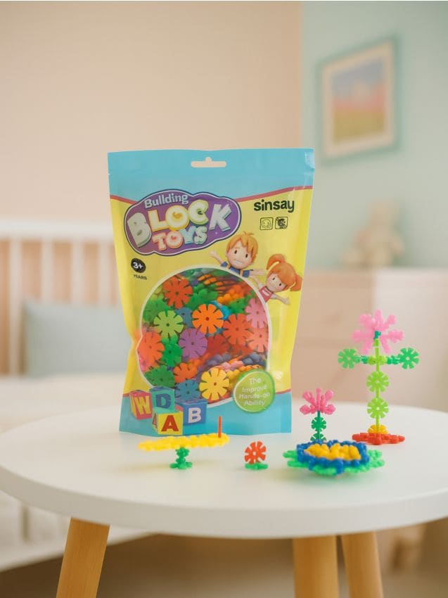 Sinsay - Stavebnicové kocky - viacfarebná