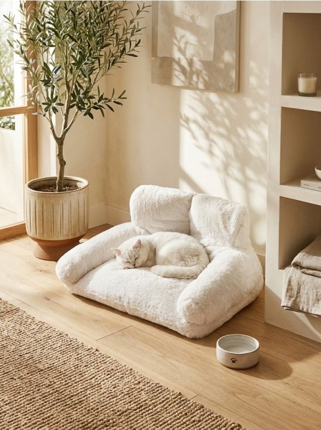 Sinsay - Pat pentru animalul de companie - alb