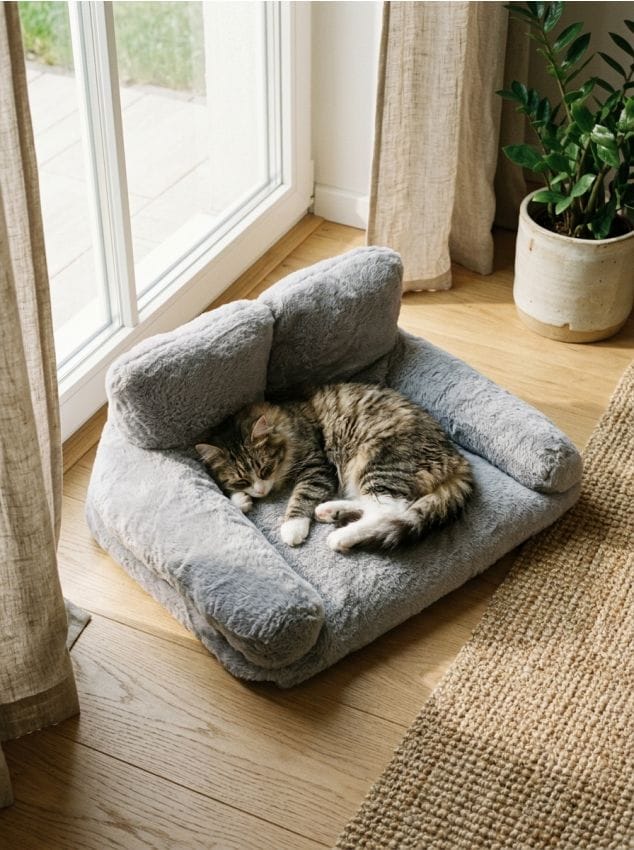 Sinsay - Pat pentru animalul de companie - gri deschis