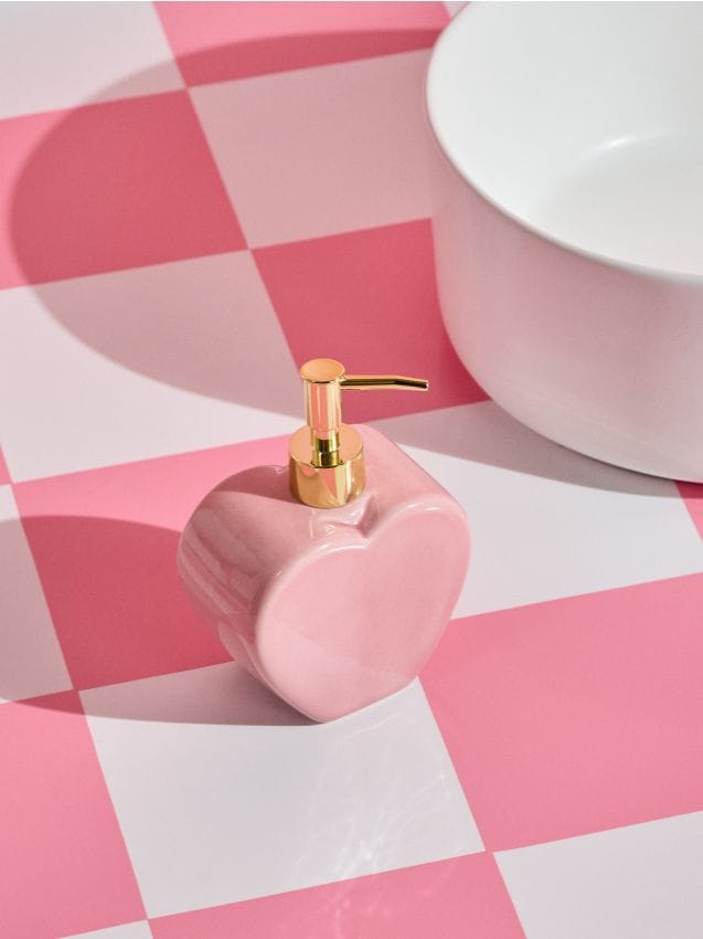 Sinsay - Dávkovač na mydlo - pastelová ružová