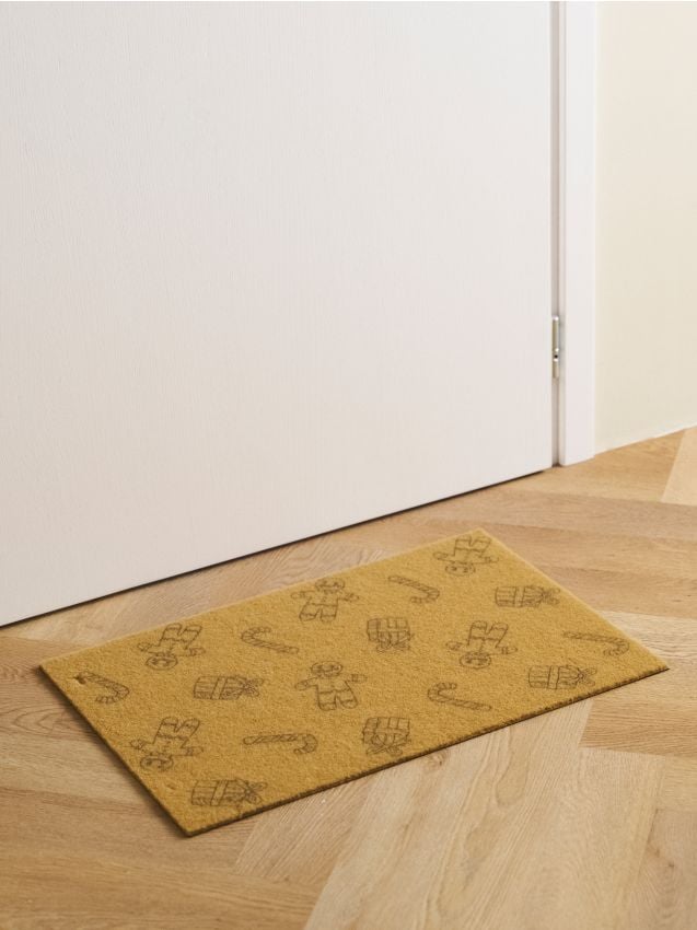 Sinsay - Rohožka so vianočným motívom - béžová