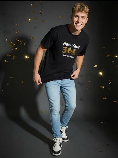 Pamučna majica sa natpisom