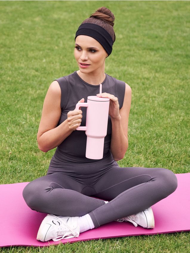 Sinsay - Tricou - gri-închis