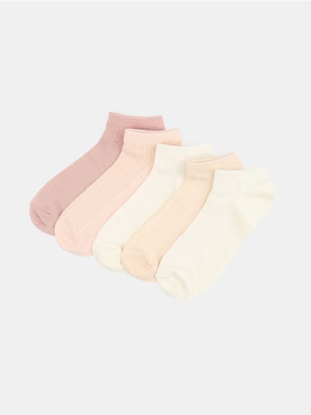 Sinsay - Set de 5 perechi de șosete - multicolor