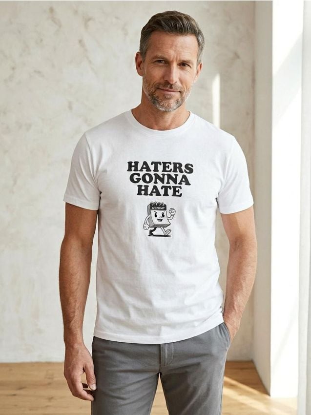 Sinsay - Tricou din bumbac cu imprimeu - alb