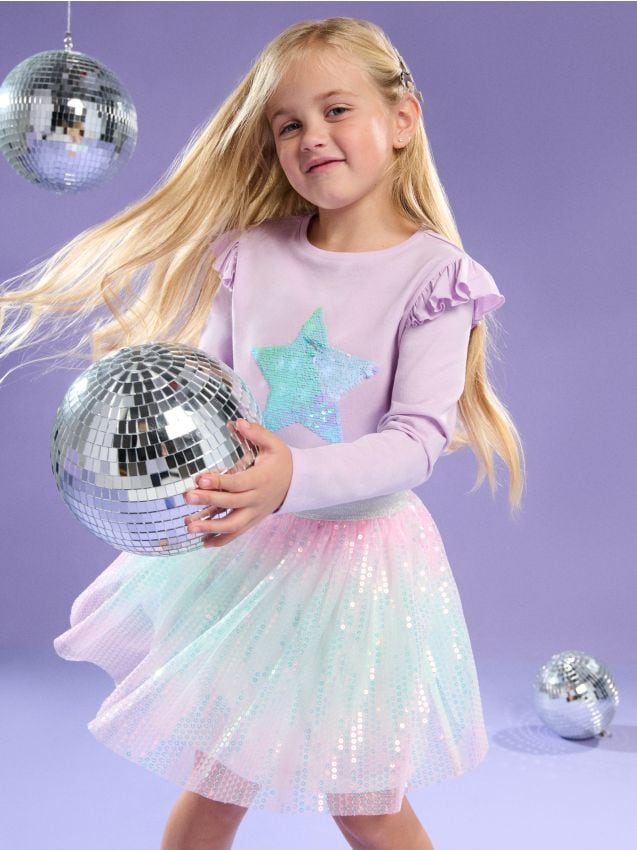 Sinsay - Tricou din bumbac - mov