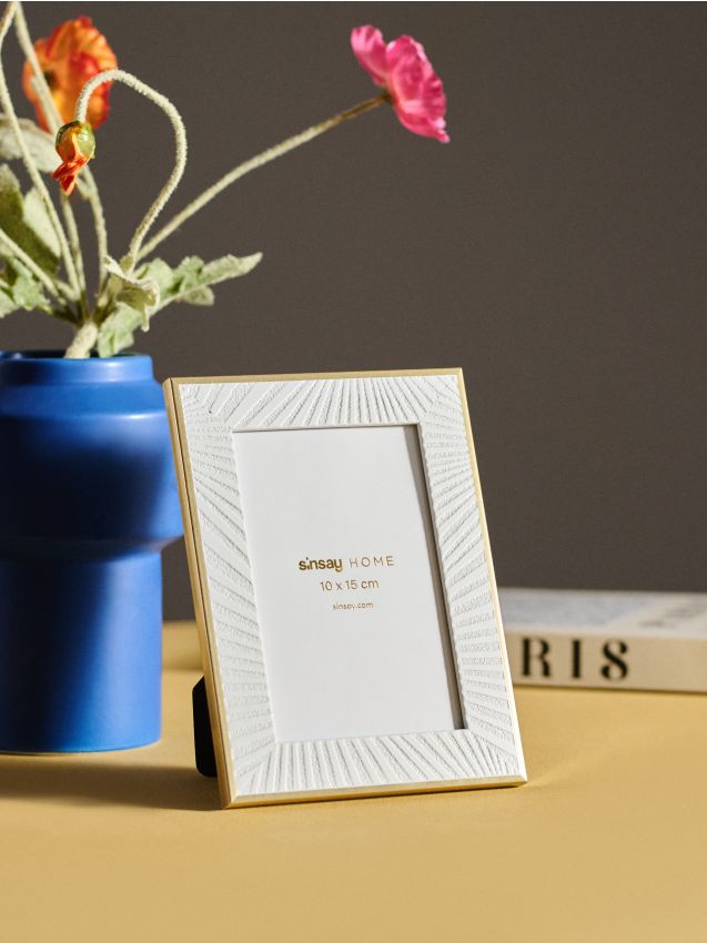 Sinsay - Ramă foto - alb