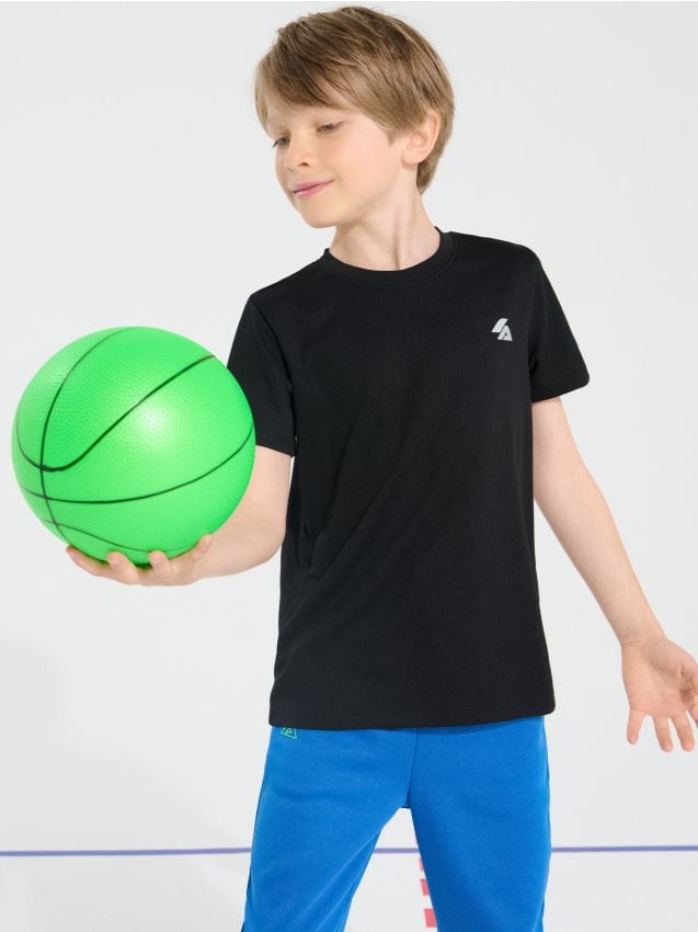 Sinsay - Tricou sportiv care se usucă rapid 2 pachet Active - negru