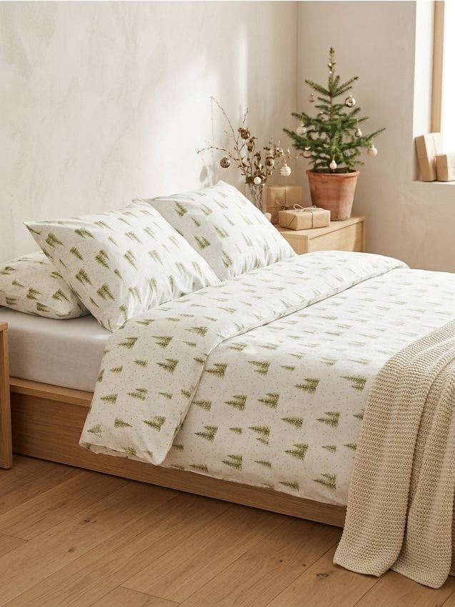 Sinsay - Set lenjerie de pat din bumbac - crem