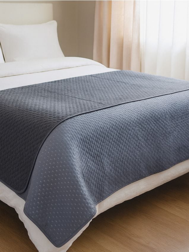 Sinsay - Posteľná prikrývka - čierna