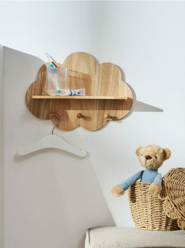 Sinsay - Umeraș pentru haine în formă de nor - bej